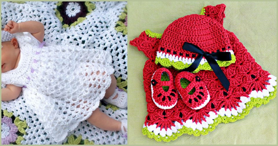 Baby Dress Free Crochet