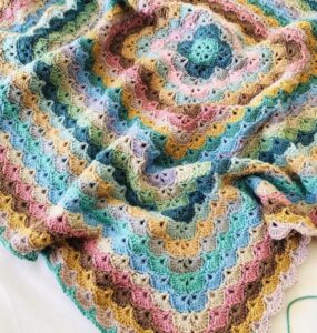 Shell Blanket Ideas and Free Patterns - We Love Crochet