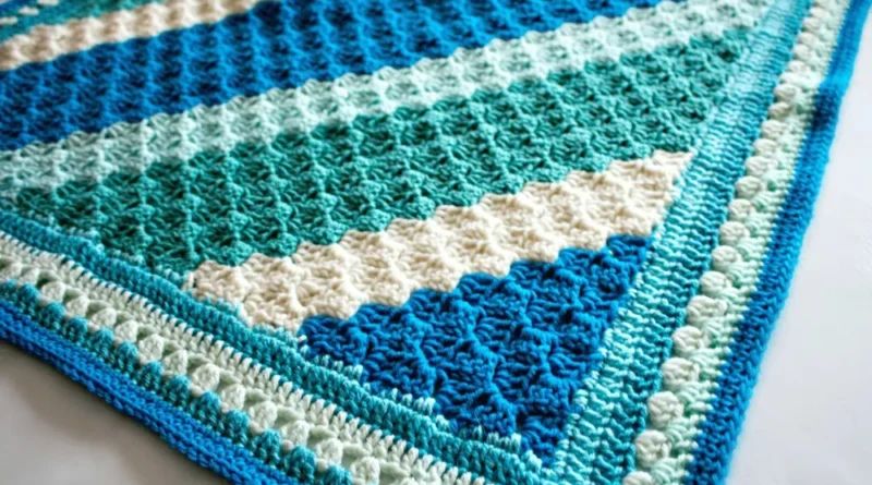 Crochet Casserole C2c Blanket