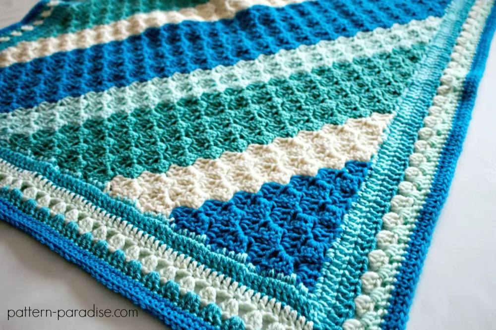 Crochet Casserole C2c Blanket