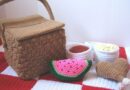 Crochet Picnic Basket